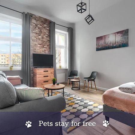 什切青Margi Eos Apartament Large & Balcony公寓 外观 照片